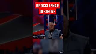 Brocklesnar destroys 🤣🤣 || Bobby who🔥🔥 #shorts #viralshort