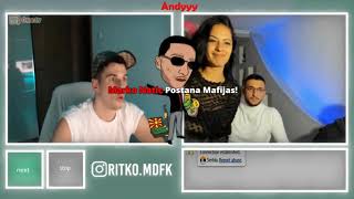 RITKO MDFK I SIMI DOGOVORILI NAJLUDJI LIVE?! **zaljubio se u prijateljicu od ritka**