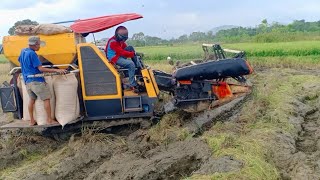 Mesin Panen Padi Super Canggih Combi Kubota 688 #344