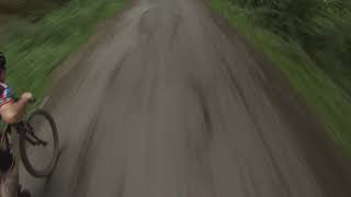 Mountainbiking in the Ardennes. Fast!