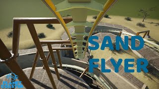 Sand Flyer B&M Inverted Coaster - Planet Coaster POV