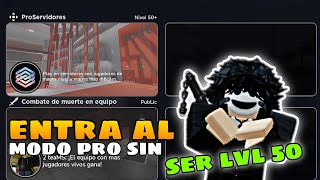 CÓMO ACCEDER al MODO PRO en EVADE ROBLOX sin SER NIVEL 50 ( TRUQUITO )