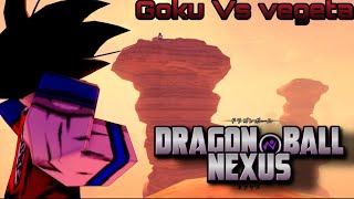 Goku(Early) Vs Vegeta(saiyan saga)Reenactment|Roblox