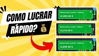 💸 QUOTEX COMO GANHAR DINHEIRO RÁPIDO? | Opções Binárias Ao Vivo |  Negociação