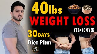 Summer 18kgs Full Day Weight Loss Diet Plan | Boost Weight Loss Program