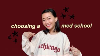 my med school decision: why I chose UChicago & considerations for medical school applicants