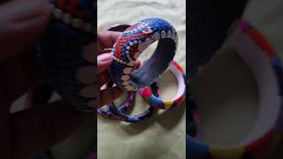 কাঠের চুরি।।। wooden bangle design // #shorts