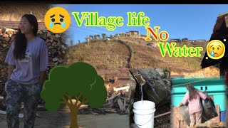 Village Life|| Washing clothes in the forest😢