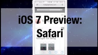 iOS 7 Preview: Safari