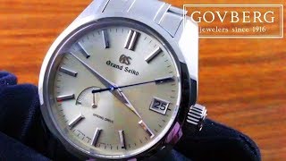 Grand Seiko Spring Drive Automatic (SBGA373) Functions & Care Guide