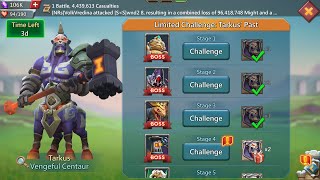 Lords Mobile limited challenge: Tarkus past stage 4 Auto | Vengeful Centaur Stage 4 |Tarkus Stage 4|