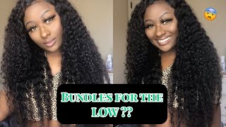 Brazilian Loose Deep Wave bundles + frontal | ft AliExpress hair !!