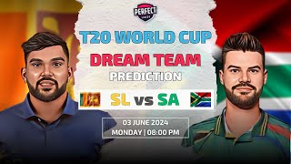 SRI LANKA vs SOUTH AFRICA Dream11 Prediction | SL vs SA | T20 WORLD CUP 2024