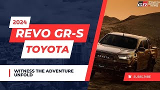 Revo GR 2024 Black 4x4: Unleashing Power and Style | on cars warz| #viral #toyota #2024 #revo