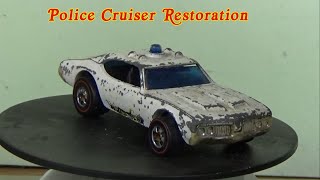 Hot Wheels Redline Police Cruiser Restoration