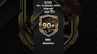 90+ Tradeable TOTS Upgrade SBC - EA Sports FC 24