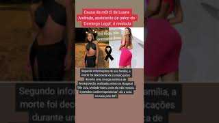 M0rr3 a influencer Luana Andrade de 29 anos após realizar lipoaspiração