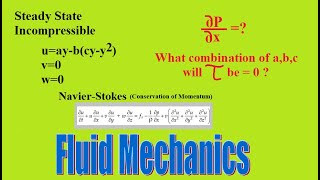 In a certain viscous incompressible flow field with zero body forces the velocity components are u=