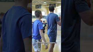 Youth Basketball Keep High Finishing Drill