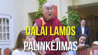 Dalai lama sveikinimas Lietuvai