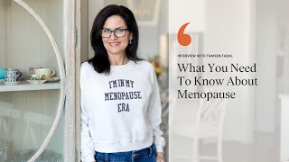 What You Need to Know About Menopause with Tamsen Fadal