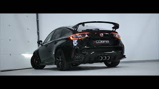 Honda Civic Type R FL5 Exhaust Sound - Valved Cat Back Performance Exhaust Upgrade by Cobra Sport UK