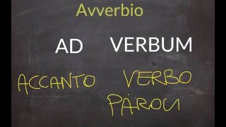 L'avverbio