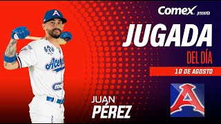 Juan Pérez, se lleva la jugada del día, presentada por Comex (10/08/2024)