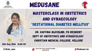 Gestational diabetes mellitus | GDM | Dr Daffina Blessline | #finalyearmbbs #obg