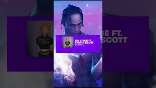 Travis scott regresa junto a ice spice en fortnite #fortnite #travisscottfortnite #travisscottreturn