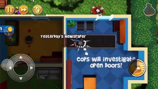 Robbery Bob Walkthrough - Chapter 1 - Level 8 - Paperwork