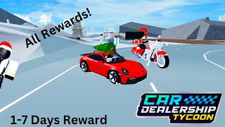 🎅🏻ALL CHRISTMAS VEHICLES REVIEW in Car Dealership Tycoon!-Roblox