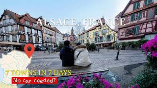 7 Days in ALSACE, France Travel Guide 🇫🇷 by Train & Bus (w/prices!) —Strasbourg, Colmar & more!