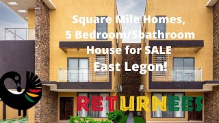 Square Mile Homes, 5 Bedroom/5 Bathroom House for SALE | East Legon, Accra