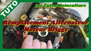 Remplacement alternateur Briggs sur tracteur tondeuse ( batterie toujours faible )