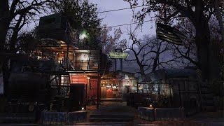 Fallout 76 - Crane Treasure Hunting & Trader Camp Build