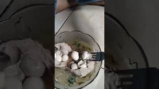 jangan lupa makan|| bakso ya ges ya#asmr #streetfoodindonesia #shorts #bakso