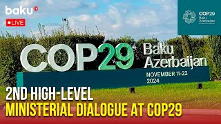 Ministerial Dialogue on Culture-Based Climate Action at COP29 Baku