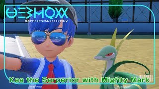 Kaa the Serperior with Mighty Mark is HERE PokéMoN Scarlet #Shorts