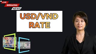 VIETNAMESE DONG NEW EXCHANGE RATE / USD TO DONG 21/7/2024