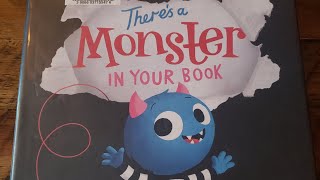 There's a Monster in Your Book by Tom Fletcher (READ ALOUD) Auntie Cara's Preschool Story Time