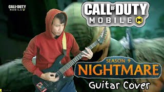 Season 9 Call Of Duty Mobile Nightmare Theme Song Guitar Cover 2021