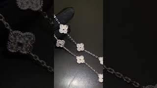 Diamonds alhambra necklace #jewelry #vcapendant