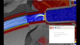 2D and 3D simulation of steady River flow runoff volume mean discharge in a Canal Intake.