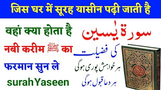 surah yaseen padhne ke fayde | surah yaseen ki fazilat | surah yaseen fast reading