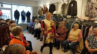 Modeshow hos Anette C. i Vordingborg. Efterårs kollektion 2024.