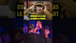 ESTO PASA si le das la MANO a STUART #batallasescritas #hiphop #freestyle #rap