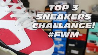 My Top 3 Sneakers In Collection!