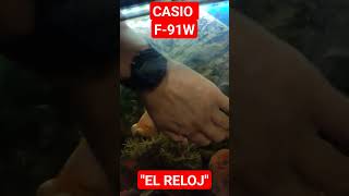 Casio F-91W, es EL RELOJ