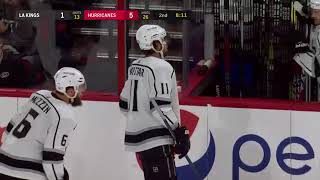 Anze Kopitar goal. Los Angeles Kings vs Carolina Hurricanes 2/13/2018